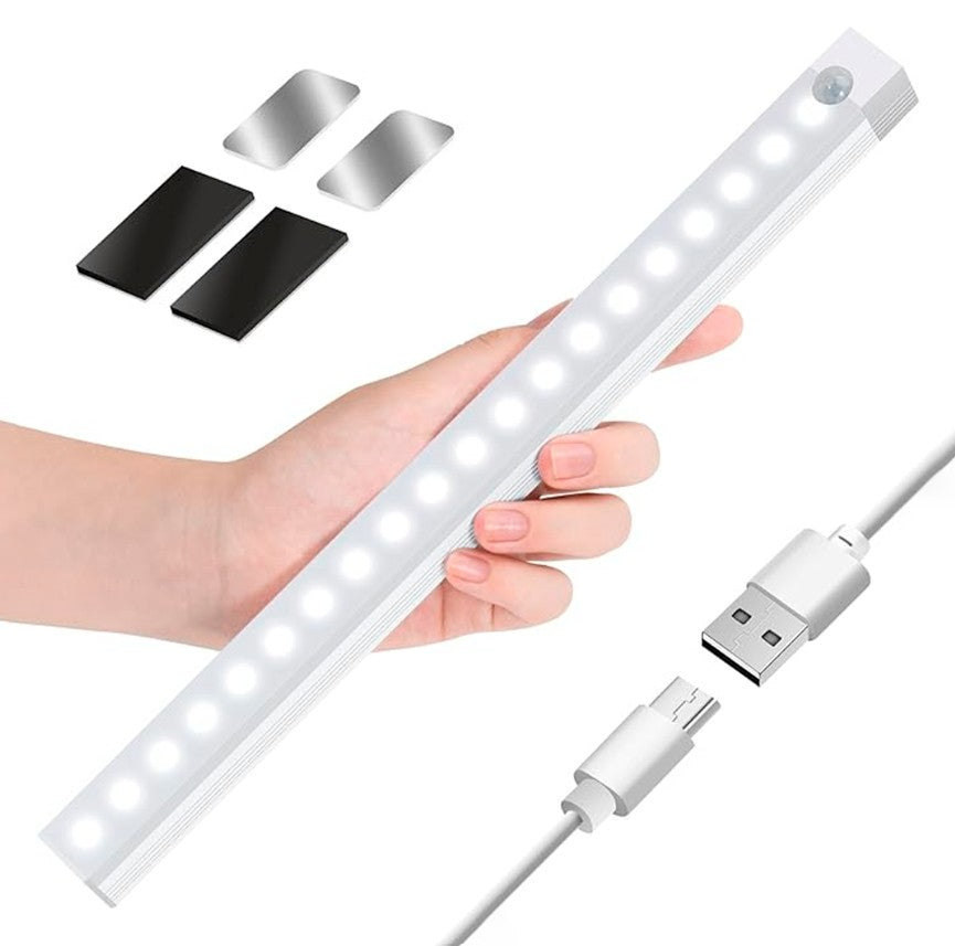BARRA DE LUZ LED CON SENSOR DE MOVIMIENTO 50% OFF 😱
