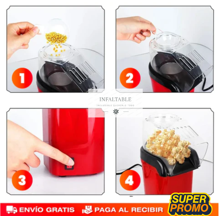 MÁQUINA PARA HACER CABRITAS - POPCORN MAKER